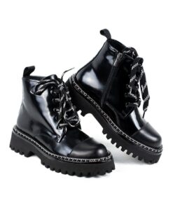 boots schwarz damen