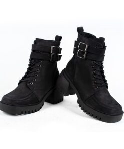 boots schwarz damen