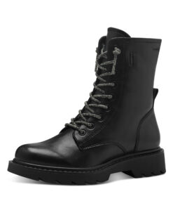 damen boots schwarz