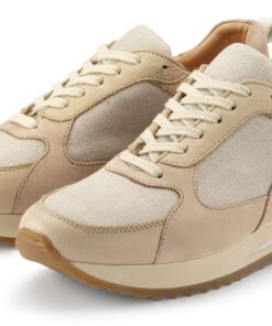 damen sneaker beige