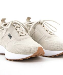 damen sneaker beige