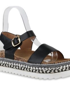 sandalen mit plateau