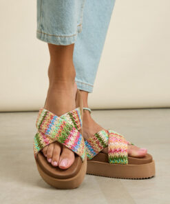 sandalen mit plateau