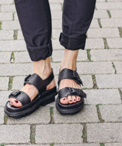 sandalen mit plateau