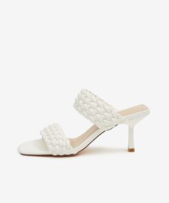 weiße sandalen