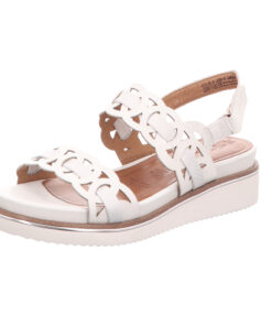weiße sandalen