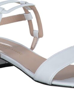 weiße sandalen